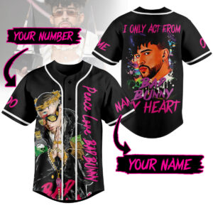 Bad Bunny Baseball Jersey For Men Women And Kids Gift