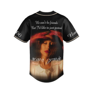 Ariana Grande Baseball Jersey For Men Women And Kids Gift 1