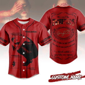 Ariana Grande Baseball Jersey For Men Women And Kids Gift