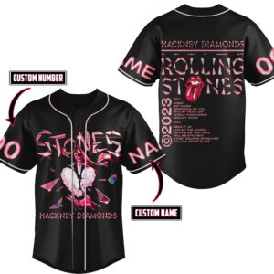 The Rolling Stones Baseball Jersey For Men Women And Kids Gift