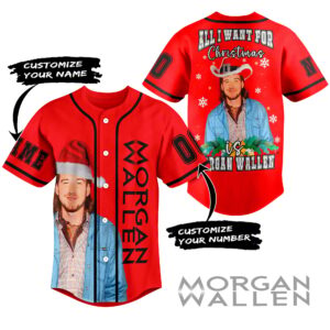 Morgan Wallen Baseball Jersey For Men Women And Kids Gift