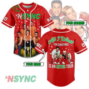 NSYNC Baseball Jersey For Men Women And Kids Gift for Fans