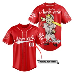 Nuka Cola Baseball Jersey For Men Women And Kids Gift for Fans