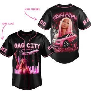 Nicki Minaj Baseball Jersey For Men Women And Kids Gift for Fans