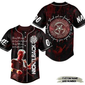 Nickelback Baseball Jersey For Men Women And Kids Gift for Fans