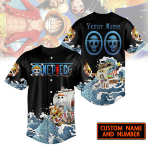 One Piece Baseball Jersey For Men Women And Kids Gift for Fans