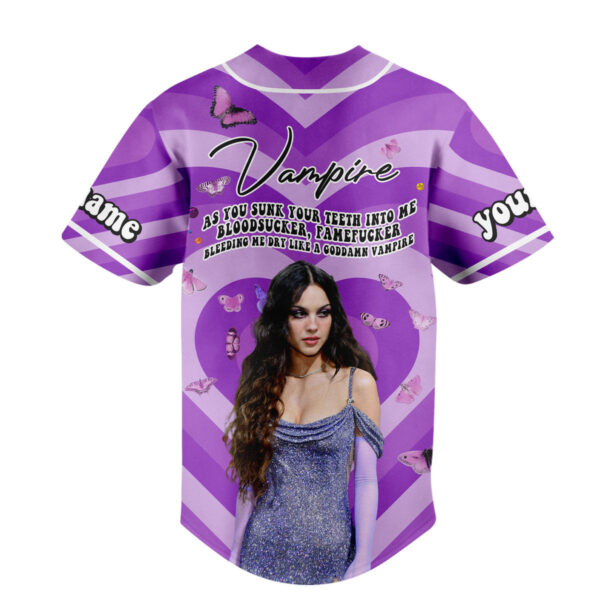 Stylish Olivia Rodrigo Baseball Jersey for Men Women & Kids – Perfect Blend of Fashion & Comfort