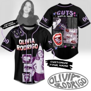 Shop the Trendy Olivia Rodrigo Baseball Jersey for All Ages