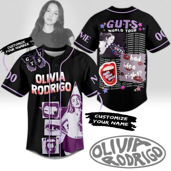 Shop the Trendy Olivia Rodrigo Baseball Jersey for All Ages