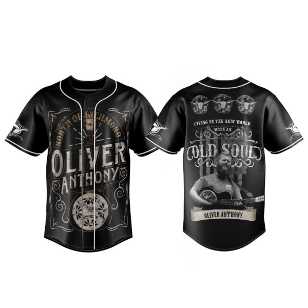 Oliver Anthony Baseball Jersey For Men Women And Kids Gift for Fans