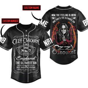 Ozzy Osbourne Baseball Jersey For Men Women And Kids Gift for Fans