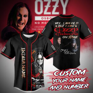 Ozzy Osbourne Baseball Jersey For Men Women And Kids Gift for Fans