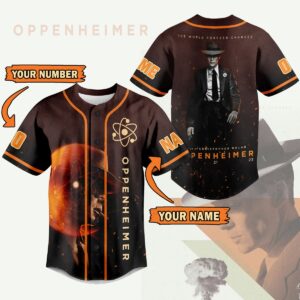 Oppenheimer Baseball Jersey For Men Women And Kids Gift for Fans