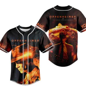 Oppenheimer Baseball Jersey For Men Women And Kids Gift for Fans