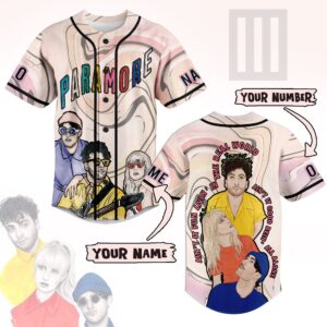 Paramore Baseball Jersey For Men Women And Kids Gift for Fans