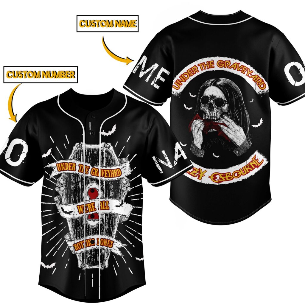 Ozzy Osbourne Baseball Jersey For Men Women And Kids Gift for Fans Ozzy Osbourne Baseball Jersey For Men Women And Kids Gift for Fans