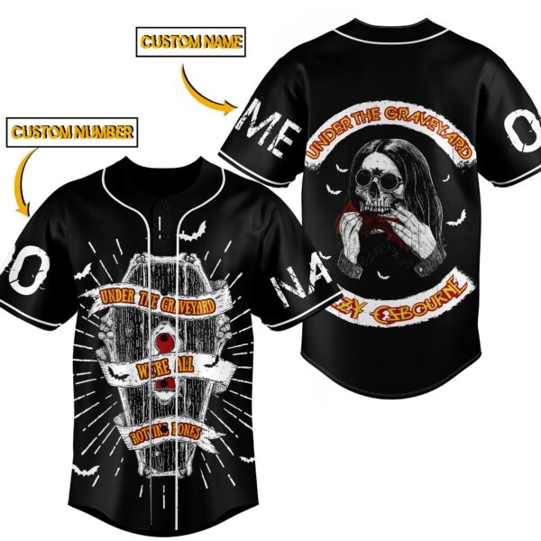 Ozzy Osbourne Baseball Jersey For Men Women And Kids Gift for Fans