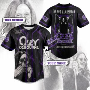 Ozzy Osbourne Baseball Jersey For Men Women And Kids Gift for Fans