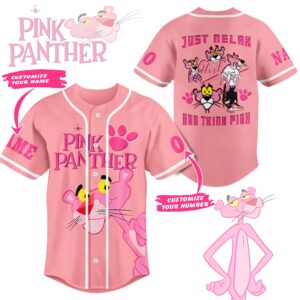 Pink Panther Baseball Jersey For Men Women And Kids Gift for Fans