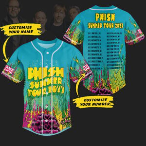 Phish Summer Tour Gift for Fans Baseball Jersey For Men Women And Kids Gift for Fans