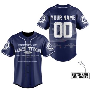 Property of U.S.S. Titan Baseball Jersey For Men Women And Kids Gift for Fans