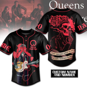 Queens of the Stone Age Baseball Jersey For Men Women And Kids Gift for Fans