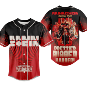 Rammstein Baseball Jersey For Men Women And Kids Gift for Fans
