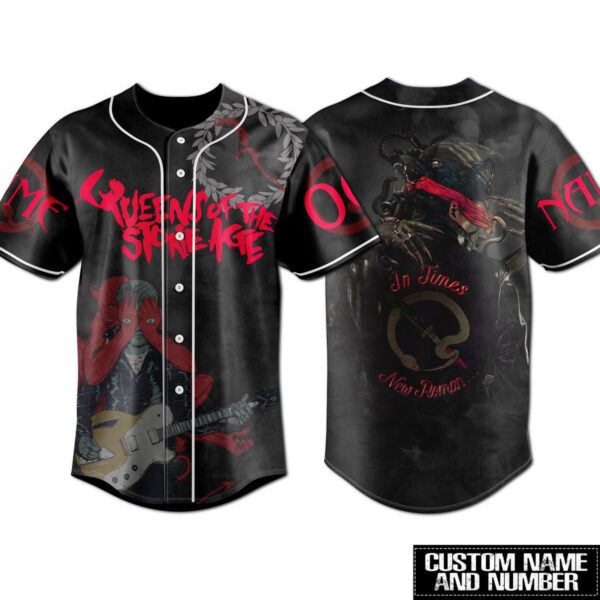 Queens Of The Stone Age Baseball Jersey For Men Women And Kids Gift for Fans