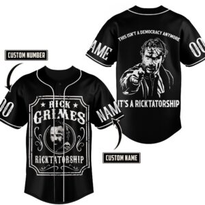 Rick Grimes Baseball Jersey For Men Women And Kids Gift for Fans