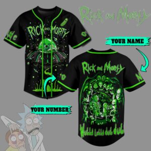 Rick and Morty Baseball Jersey For Men Women And Kids Gift for Fans