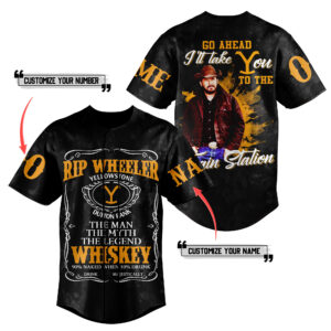 Rip Wheeler Baseball Jersey For Men Women And Kids Gift for Fans