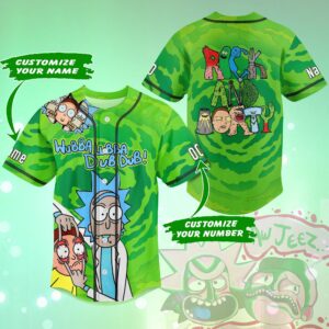 Rick And Mory Baseball Jersey For Men Women And Kids Gift for Fans