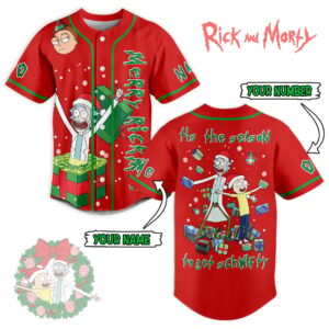 Rick and Morty Baseball Jersey For Men Women And Kids Gift for Fans