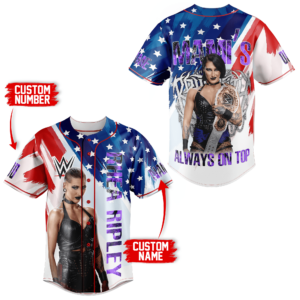 Rhea Ripley Baseball Jersey For Men Women And Kids Gift for Fans