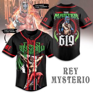 Rey Mysterio Baseball Jersey For Men Women And Kids Gift for Fans