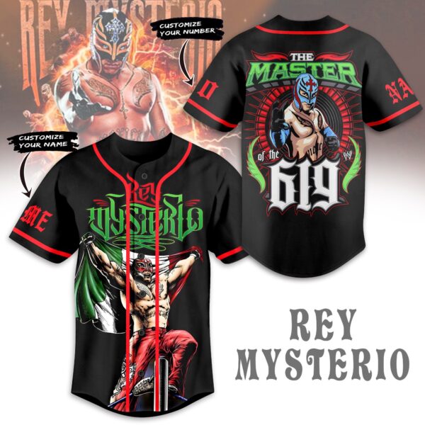 Rey Mysterio Baseball Jersey For Men Women And Kids Gift for Fans