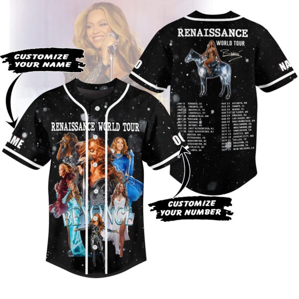 Renaissance World Tour by BeyoncÃ© Baseball Jersey For Men Women And Kids Gift for Fans