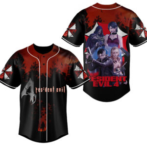 Resident Evil Baseball Jersey For Men Women And Kids Gift for Fans