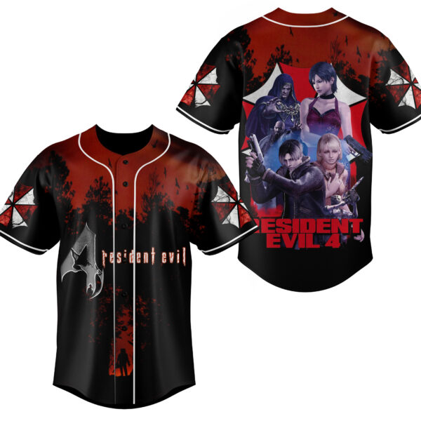 Resident Evil Baseball Jersey For Men Women And Kids Gift for Fans