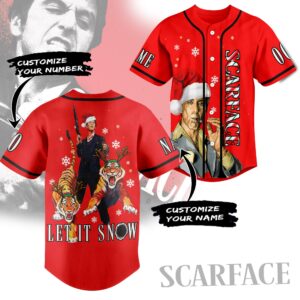 Scarface Baseball Jersey For Men Women And Kids Gift for Fans