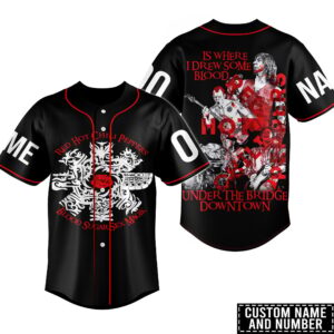Red Hot Chili Peppers Baseball Jersey For Men Women And Kids Gift for Fans