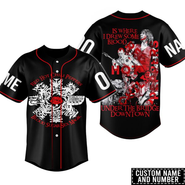 Red Hot Chili Peppers Baseball Jersey For Men Women And Kids Gift for Fans