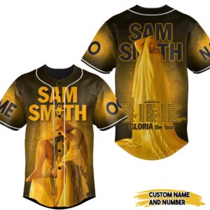 Sam Smith Baseball Jersey For Men Women And Kids Gift for Fans