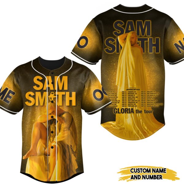 Sam Smith Baseball Jersey For Men Women And Kids Gift for Fans