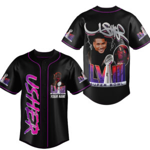 SB Gift for Fans Usher Baseball Jersey For Men Women And Kids Gift for Fans