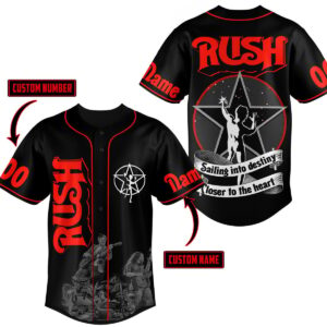 Rush Baseball Jersey For Men Women And Kids Gift for Fans