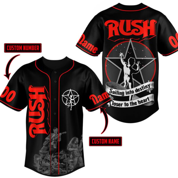 Rush Baseball Jersey For Men Women And Kids Gift for Fans