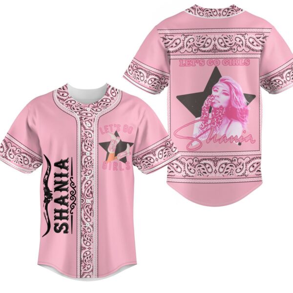 Shania Twain Baseball Jersey For Men Women And Kids Gift for Fans