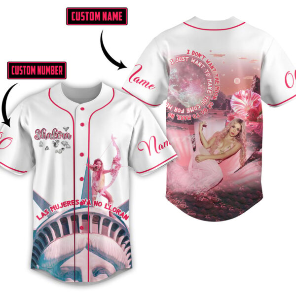 Shakira Baseball Jersey For Men Women And Kids Gift