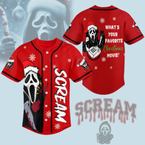 Scream Baseball Jersey For Men Women And Kids Gift for Fans